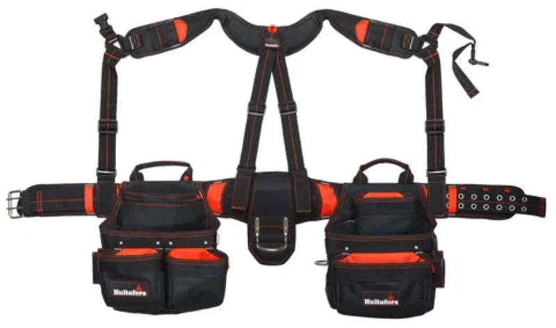 Hultafors Pro Framer's Combo Apron with Yoke Style Suspenders