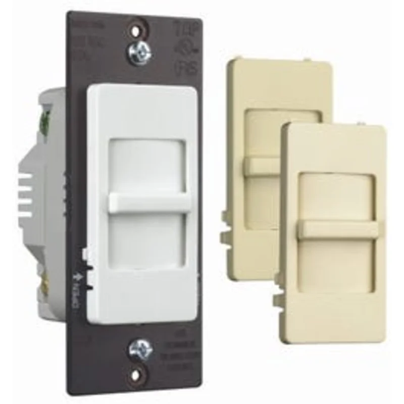 Incandescent Dimmer Switch, Wide-Slide, 700-Watt