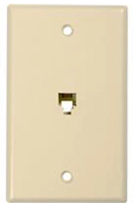 IVORY PHONE WALL PLATE