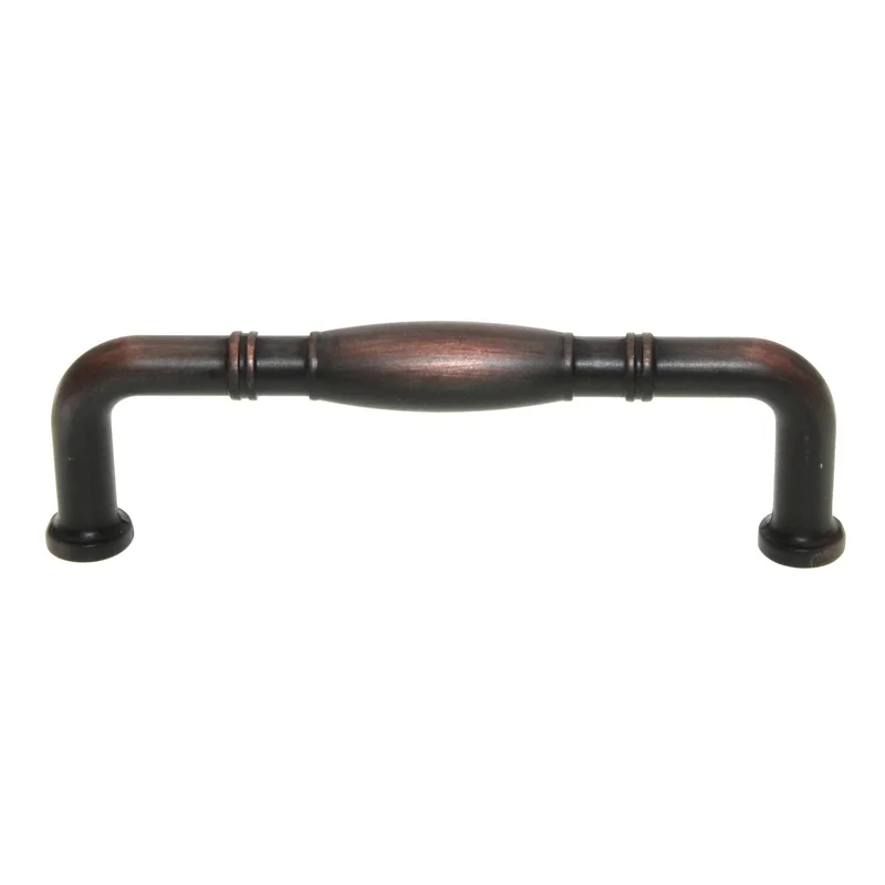 Jeffrey Alexander Durham Oil-Rubbed Bronze 3 3/4" (96mm) Ctr. Cabinet Arch Pull Z290-96DBAC