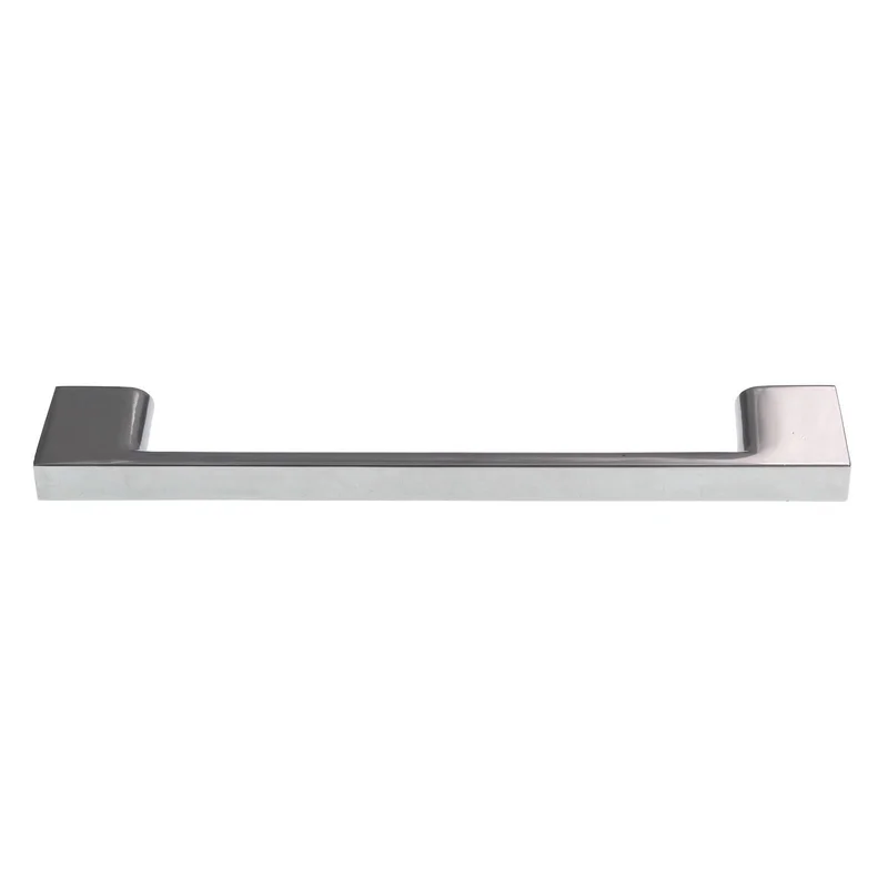 Jeffrey Alexander Leyton 5 1/16" (128mm) Ctr Square Pull Polished Nickel 286