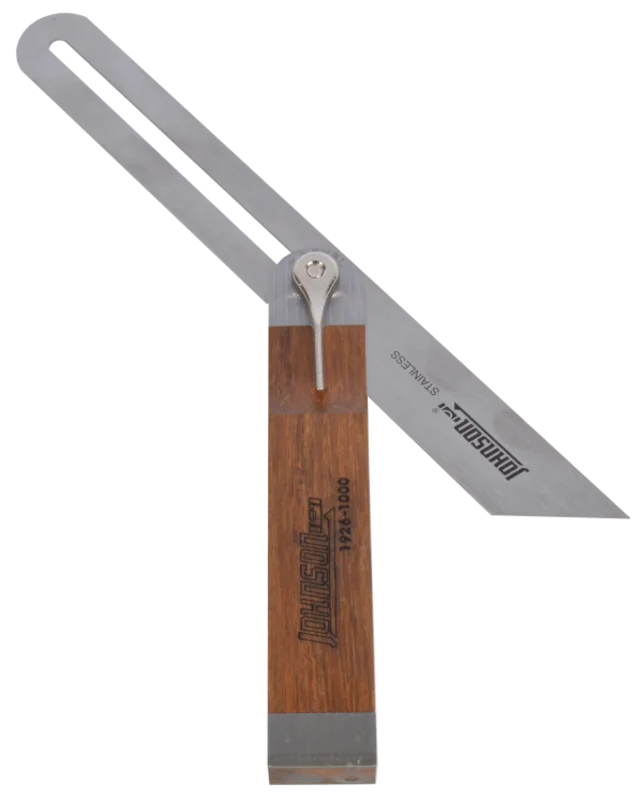 Johnson Level 1926-1000 10" Bamboo T-Bevel