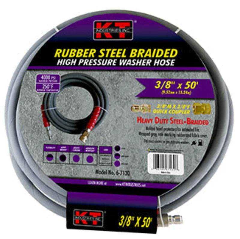 K-T Industries 3/8" X 50' High Pressure Hose