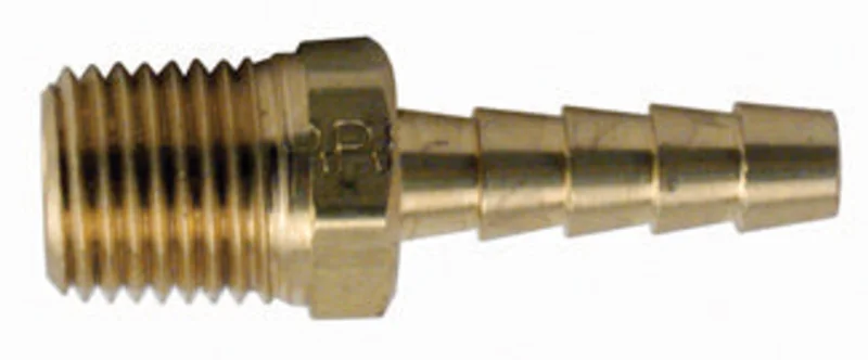 K-T Industries Hose End 1/4" Male Npt X 1/4'' Barb