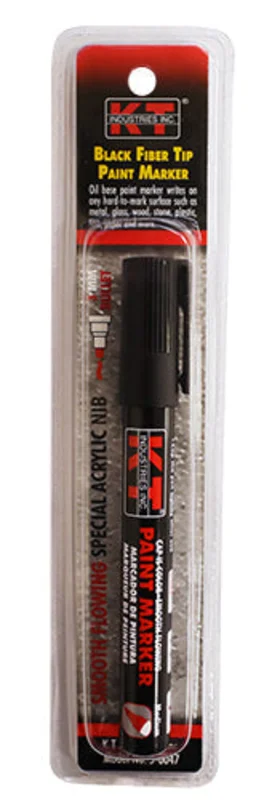 K-T Industries Liquid Paint Marker - Black Black