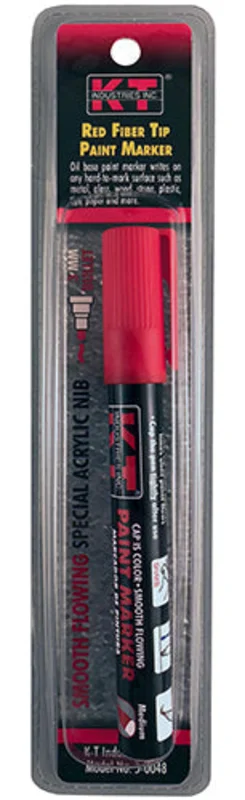 K-T Industries Liquid Paint Marker - Red Red