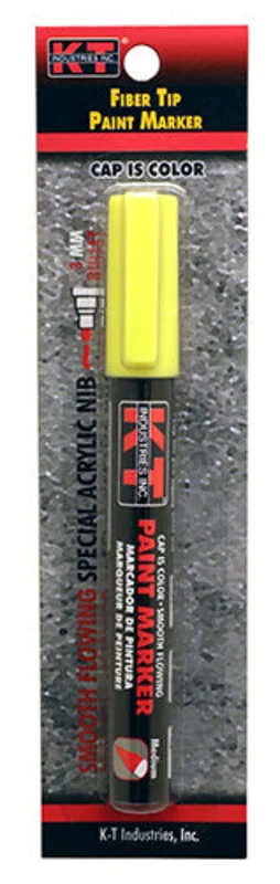 K-T Industries Liquid Paint Marker - Yellow Yellow