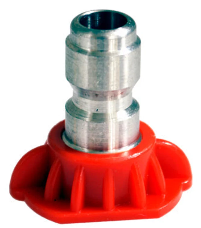 K-T Industries Red Blasting Nozzle, 0 X 3.5mm
