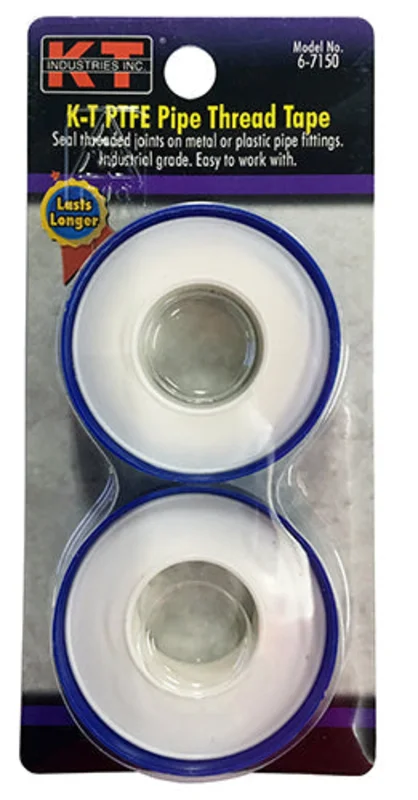 K-T Industries Teflon Pipe Tape 1/2" X 520"