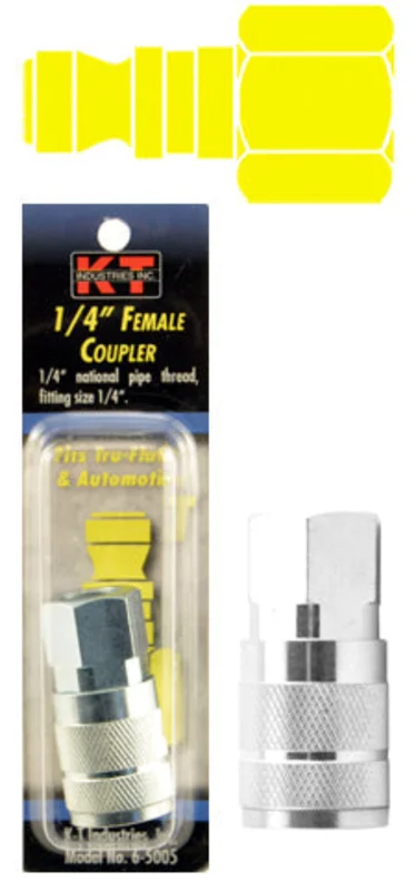 K-T Industries Tru-Flate 1/4'' F Npt 1/4'' Coupler