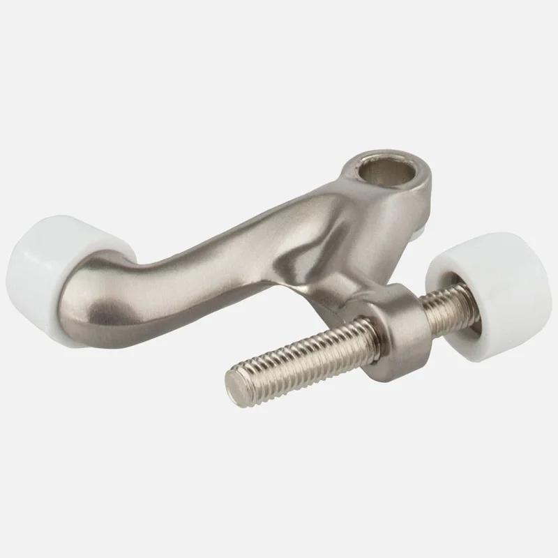 Kasaware Hinge Pin Door Stop, 2-pack Satin Nickel Finish Satin Nickel Finish
