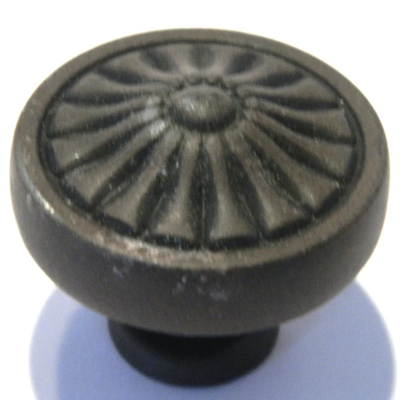 KBC Black Iron Round 1 1/4" Cabinet Knob 54982-9212