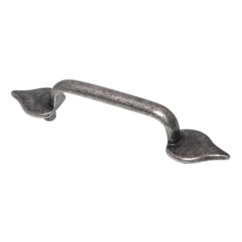Keeler Carriage House Tumbled Old Silver Cabinet 3"cc Handle Pull A639