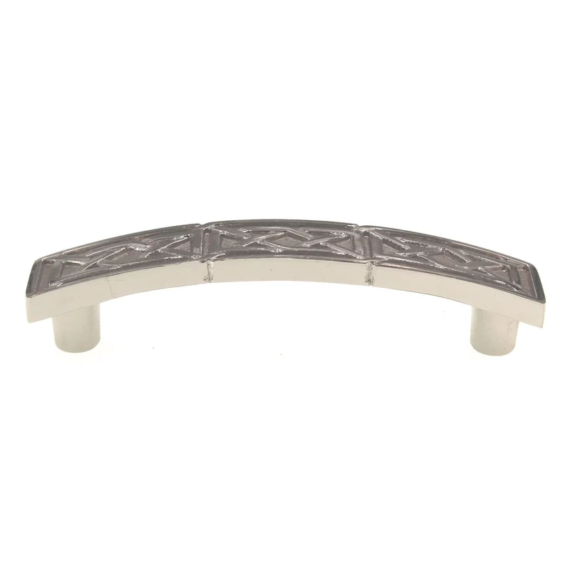 Keeler Celtic Stainless Steel 3 3/4" (96mm) Ctr. Cabinet Arch Pull KB73835-SS
