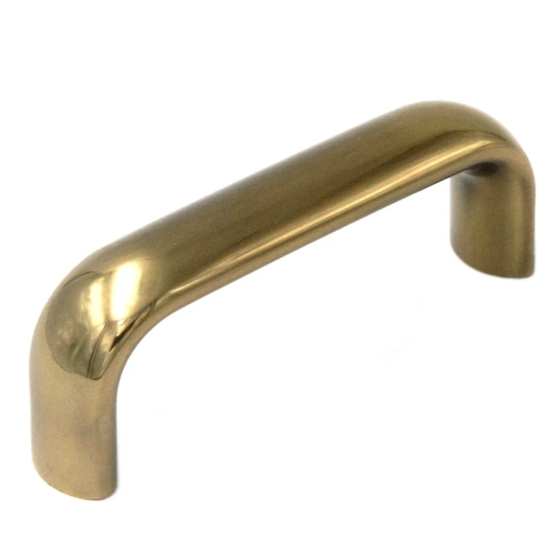 Keeler Power & Beauty K101 Solid Sherwood Antique Brass 3"cc Cabinet Handle Pull