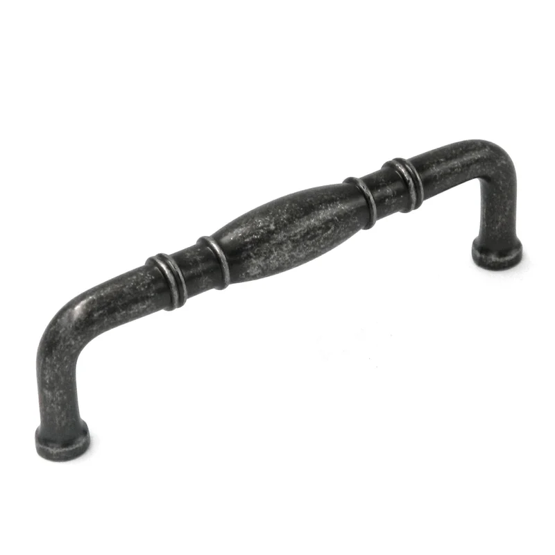 Keeler Prestige K52-BNV Black Nickel Vibed 3 3/4"cc Solid Brass Cabinet Handle Pull