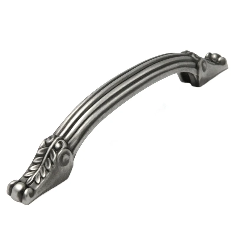Keeler Richelieu Antique Pewter Cabinet 3"cc Handle Pull F518