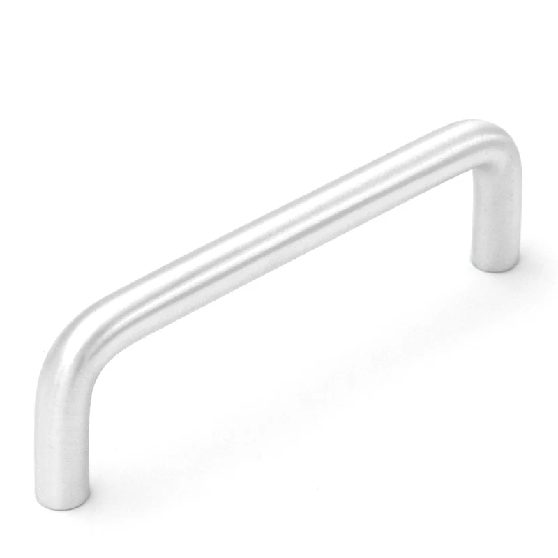 Keeler Satin Aluminum Cabinet or Drawer 3 1/2"cc Wire Pull Handle PW354-28