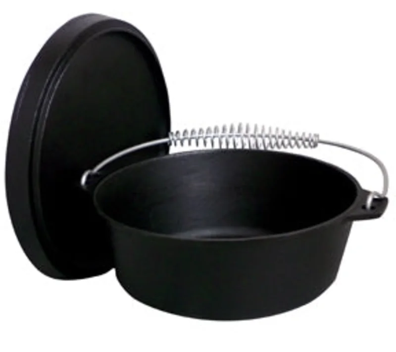 King Kooker Pre-Seasoned Cast Iron Dutch Ovens  Assorted Sizes 12 Quart