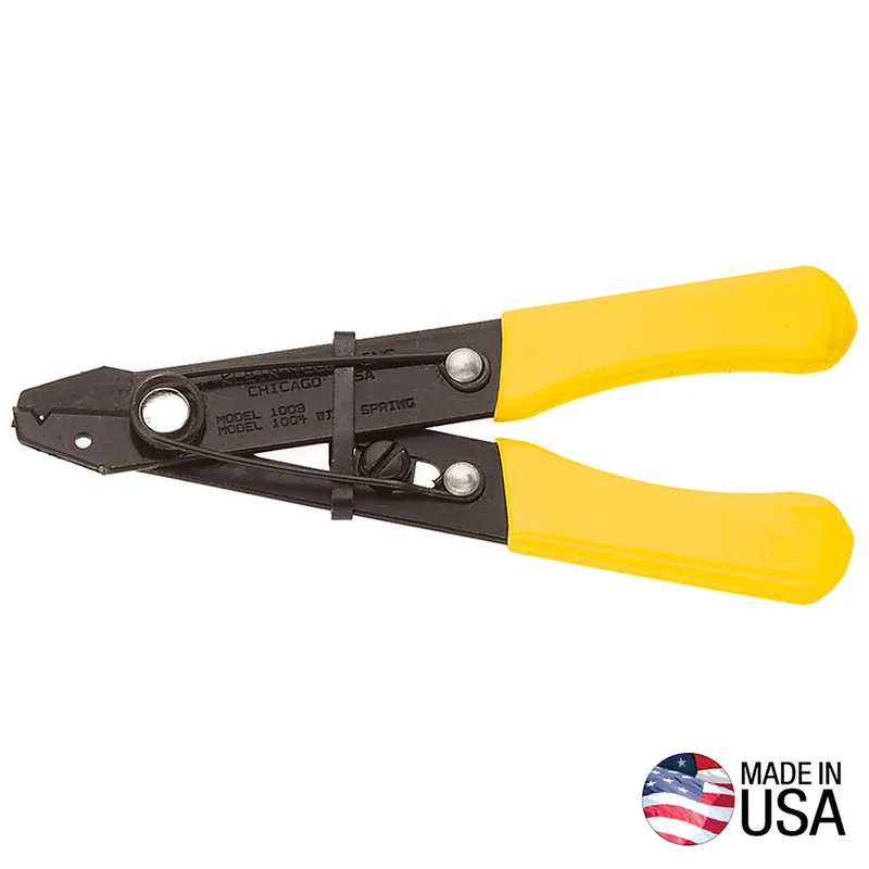 KLEIN 1004 Wire Stripper and Cutter with Spring