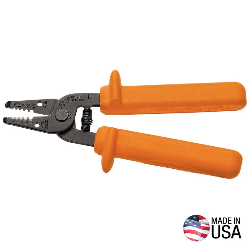 KLEIN 11045-INS Insulated Wire Stripper and Cutter