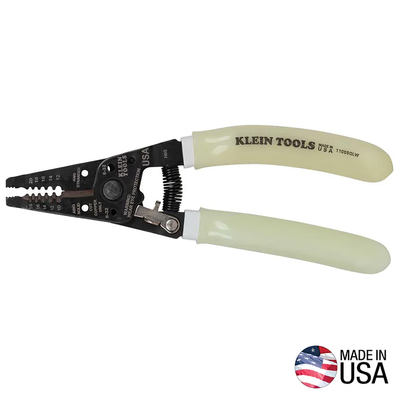 KLEIN 11055GLW High-Visibility Klein-Kurve Wire Stripper / Cutter