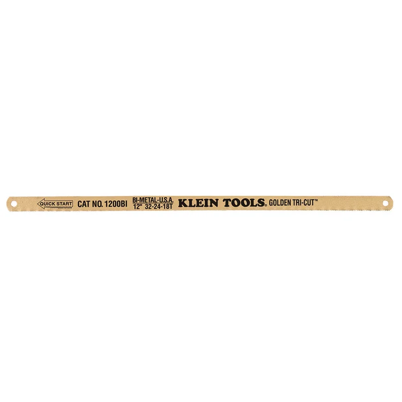 KLEIN 1200BI Golden Tri-Cut Blades, 100-Pack