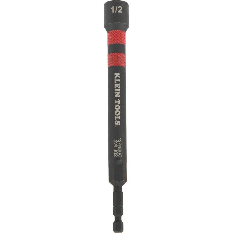 KLEIN 12PNDHC 1/2-Inch Hollow Magnetic Color-Coded Power Nut Driver
