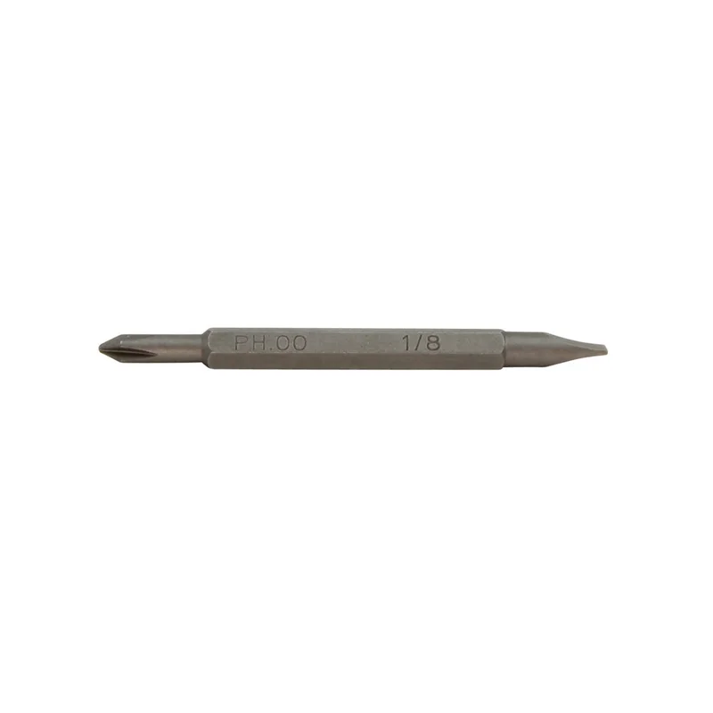 KLEIN 13392 Bits, 4-in-1 Electronics, PH 00, SLTD 1/8-Inch