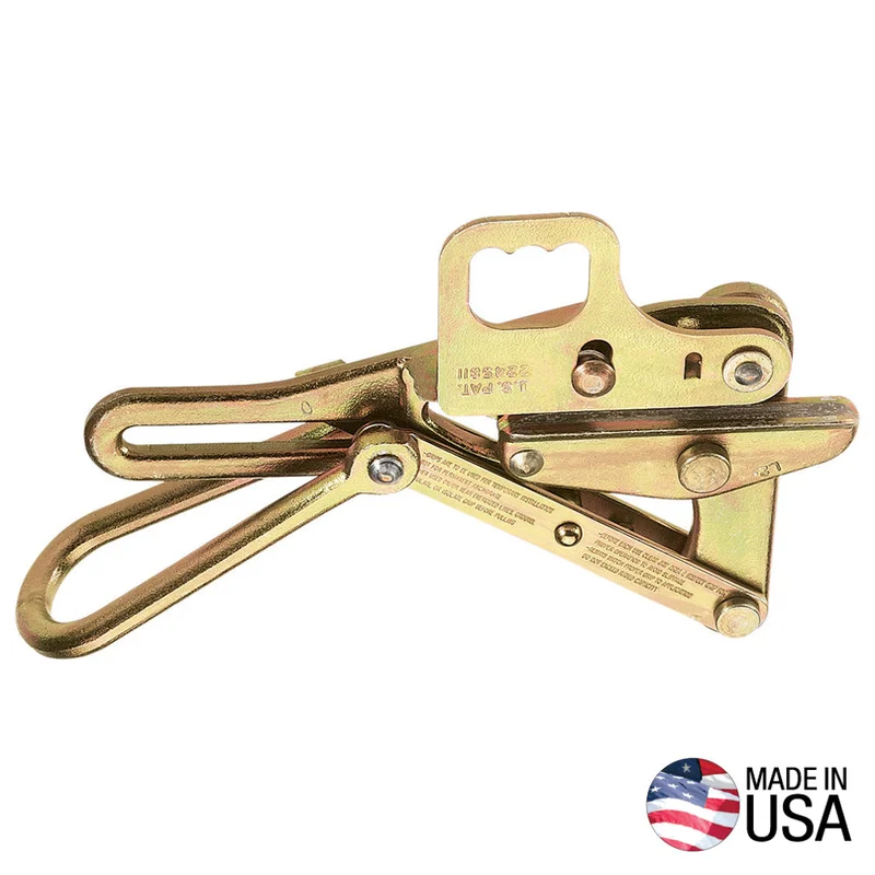 KLEIN 1684-5H Chicago Grip with Latch 0.37-Inch Cable