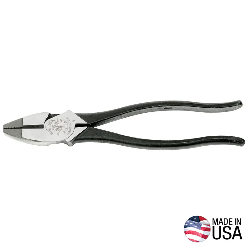 KLEIN 213-9NE High-Leverage Side-Cutters