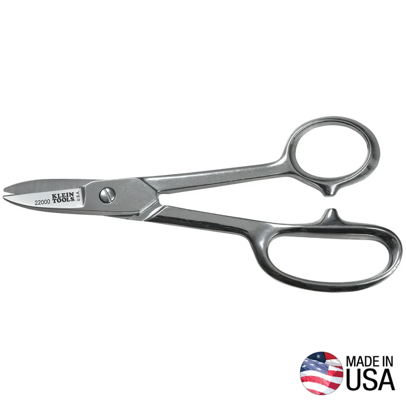 KLEIN 22000 High-Leverage Electrician Scissors / Snip