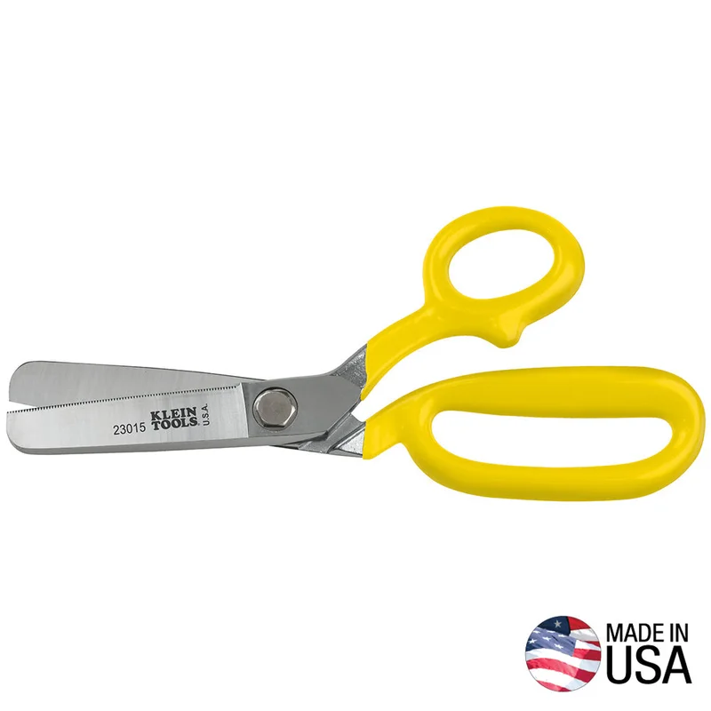 KLEIN 23015 Single Serrated Blade Blunt Shear
