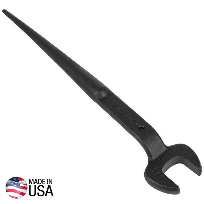 KLEIN 3213TT Spud Wrench, 1-7/16-Inch Nominal Opening with Tether Hole
