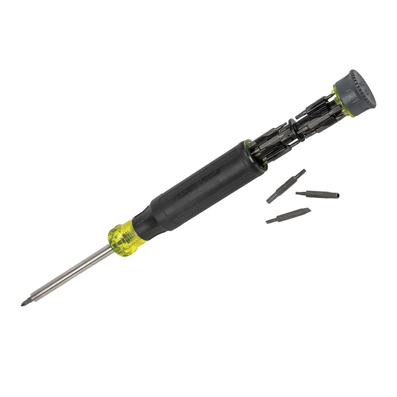 KLEIN 32327 27-in-1 Multi-Bit Precision Screwdriver with Tamperproof Bits