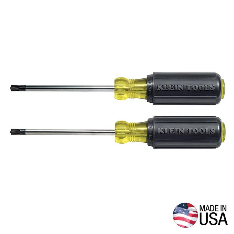 KLEIN 32378 Screwdriver Set, Combination Tip, 2-Piece