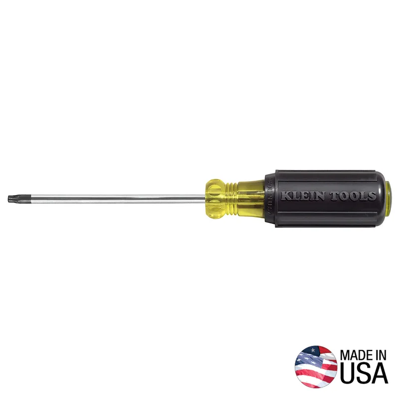 KLEIN19543T20 TORX Screwdriver, Round Shank, Cushion-Grip