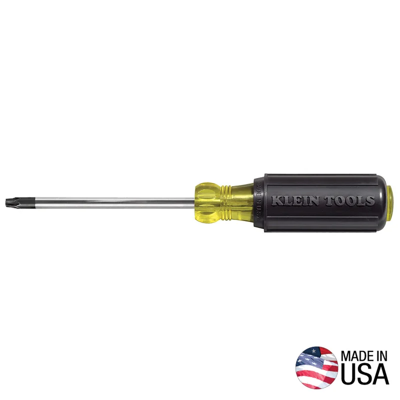 KLEIN19545T27 TORX Screwdriver, Round Shank, Cushion-Grip