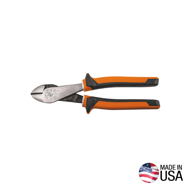 KLEIN200028EINSDiagonal Cutting Pliers, Insulated, Slim Handle, 8-Inch