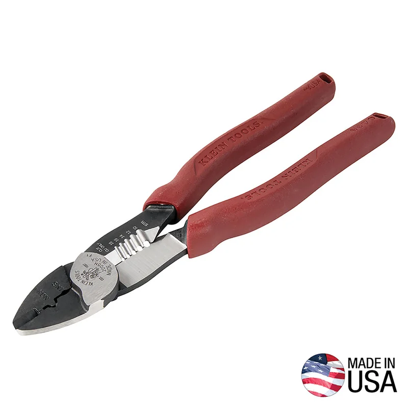 KLEIN2005NForged Steel Wire Crimper, Cutter, Stripper