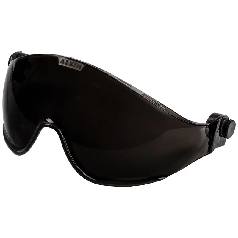 KLEINVISORGRAYSafety Helmet Visor, Gray Tinted