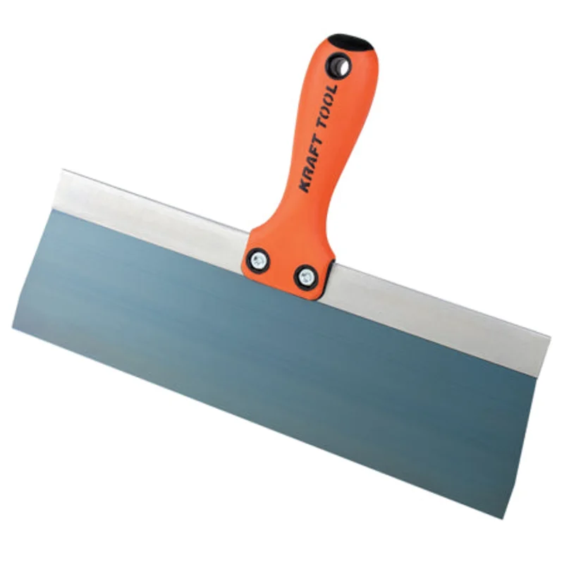Kraft Tool 12" x 3" Blue Steel Standard Taping Knife with ProForm Handle