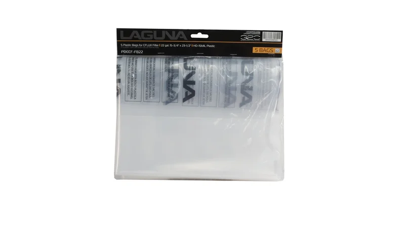 LAGUNA LAGPDCCF-FB22 5 PLASTIC BAGS FOR CFLUX FILTER