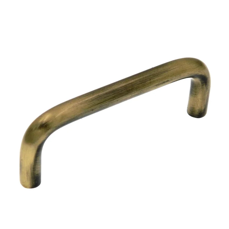 Laurey Antique Brass 25 Pack Cabinet or Drawer 3"cc Wire Pull Handle 34205