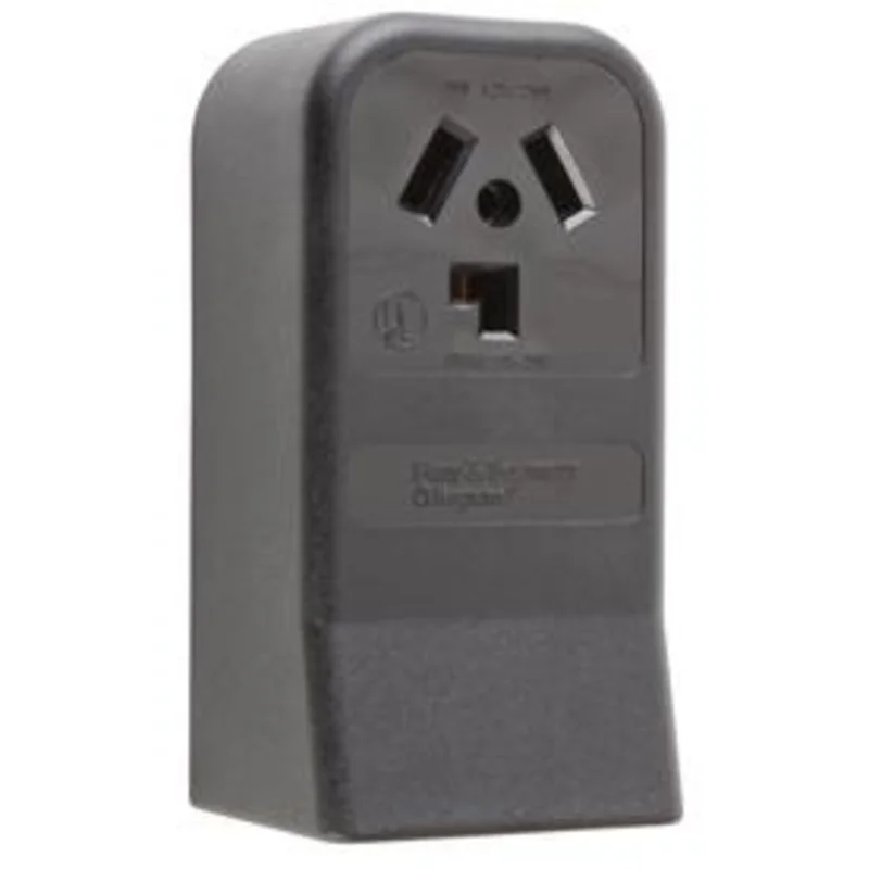 Legrand Pass & Seymour Surface Outlet 30A 125/250V 3P3W (30A, Black)