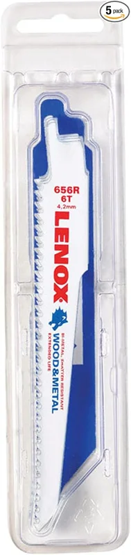 LENOX RECIPS 656R 6X3/4X050X6 5/PK
