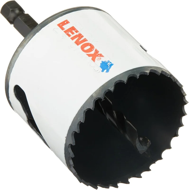 LENOX Tools 1772952 Hole Saw, Bi-Metal, Speed Slot, Arbored, 2-1/4-Inch (1772952)