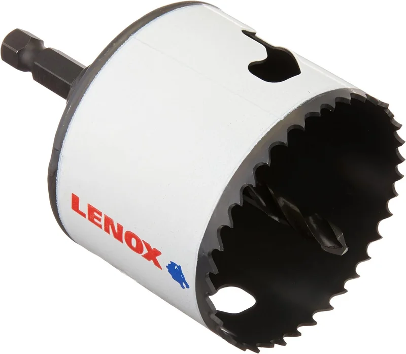 LENOX Tools 1772954 Hole Saw, Bi-Metal, Speed Slot, Arbored, 2-1/2-Inch (1772954)