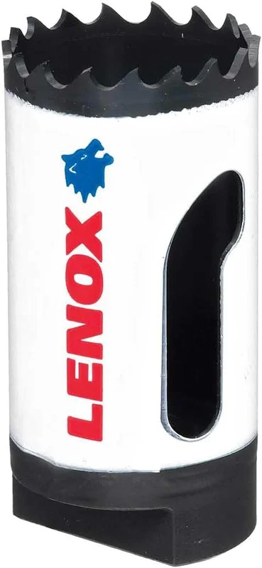 LENOX Tools Hole Saw, Bi-Metal, Speed Slot, 1-1/8-Inch (3001818L)