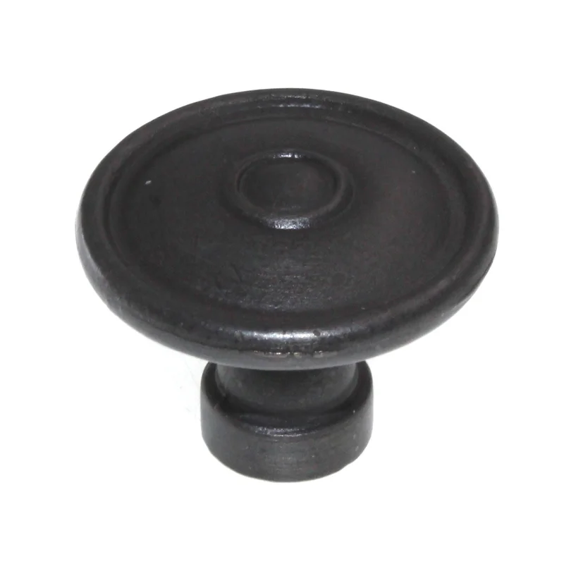 Liberty 1 1/2" Cabinet Knob Rustique Distressed Oil-Rubbed Bronze PN1310-OB-C